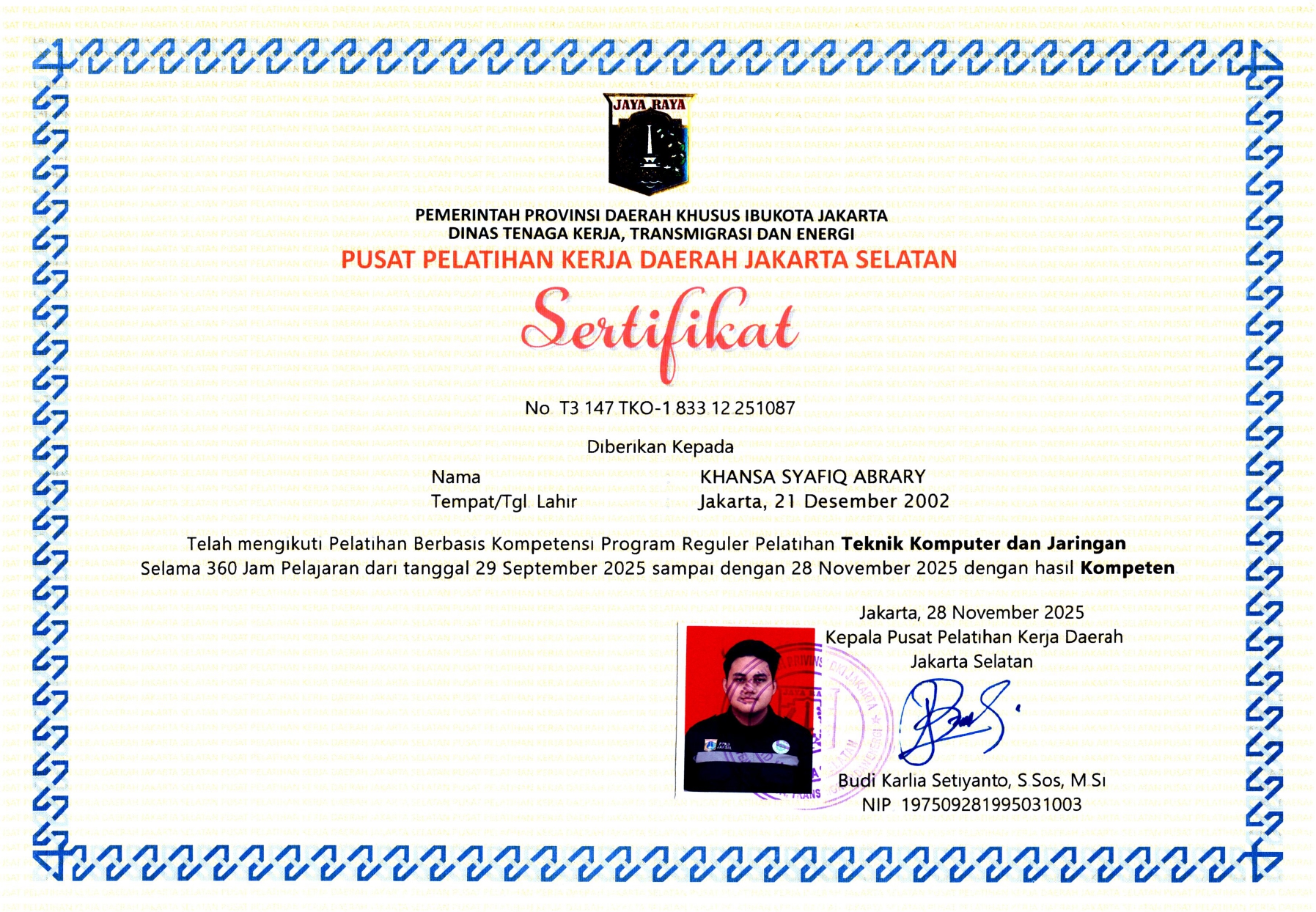 Workshop Participation